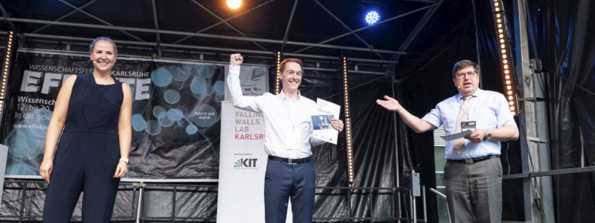 Winner of the Falling Walls Lab Karlsruhe